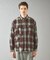 【NANGA/ナンガ】FADE TARTAN CHECK CAMP SHIRT/