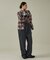 【NANGA/ナンガ】FADE TARTAN CHECK CAMP SHIRT/