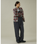 【NANGA/ナンガ】FADE TARTAN CHECK CAMP SHIRT/
