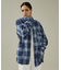 【NANGA/ナンガ】FADE TARTAN CHECK CAMP SHIRT/