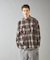 【NANGA/ナンガ】FADE TARTAN CHECK CAMP SHIRT/