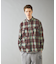 【NANGA/ナンガ】FADE TARTAN CHECK CAMP SHIRT/