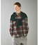 【NANGA/ナンガ】FADE TARTAN CHECK CAMP SHIRT/