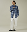 【NANGA/ナンガ】FADE TARTAN CHECK CAMP SHIRT/