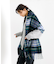 【TWEEDMILL/ツイードミル】大判チェック柄ストール/ユニセックス