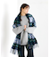 【TWEEDMILL/ツイードミル】大判チェック柄ストール/ユニセックス
