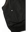 【MADE IN STANDARD】 BLACK MA-1 VEST REVER