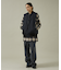 【MADE IN STANDARD】 BLACK MA-1 VEST REVER