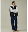 【MADE IN STANDARD】 BLACK MA-1 VEST REVER