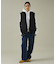 【MADE IN STANDARD】 BLACK MA-1 VEST REVER