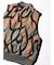 【MADE IN STANDARD】PRINTED MA-1 VEST REVE