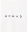 【NOMAD】ベアポンチ ロゴ 長袖Tシャツ