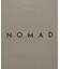 【NOMAD】ベアポンチ ロゴ 長袖Tシャツ