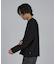 【AH ABAHOUSE】モダン カノコ クルーネック ロングスリーブTシャツ