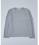 【AH ABAHOUSE】モダン カノコ クルーネック ロングスリーブTシャツ