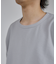 【AH ABAHOUSE】モダン カノコ クルーネック ロングスリーブTシャツ
