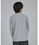 【AH ABAHOUSE】モダン カノコ クルーネック ロングスリーブTシャツ