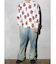 【TOWNCRAFT 】PRINTED POLO CARDIGAN/ポロカーディ