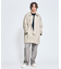 ワッシャーナイロン 中綿パデットコート / Padded Half Coat /