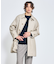 ワッシャーナイロン 中綿パデットコート / Padded Half Coat /