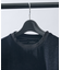 アイレットベロア　クルーネック長袖Tシャツ