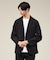 【SMART CLOSET】ハイゲージ ポンチ ジャケット / セットアップ対応
