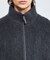 ウール×モヘア シャギー スタンドカラーブルゾン