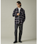 【Dickies / ディッキーズ】オーバーサイズ ネルオンブレチェック ワーク