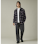 【Dickies / ディッキーズ】オーバーサイズ ネルオンブレチェック ワーク