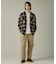 【Dickies / ディッキーズ】オーバーサイズ ネルオンブレチェック ワーク