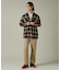 【Dickies / ディッキーズ】オーバーサイズ ネルオンブレチェック ワーク