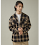 【Dickies / ディッキーズ】オーバーサイズ ネルオンブレチェック ワーク