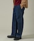 【DICKIES / ディッキーズ】TCツイル/デニム ワイドストレートパンツ（