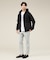 【SMART CLOSET】ハイゲージ ポンチ ジップパーカー / セットアップ