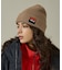 【NANGA/ナンガ】BOX LOGO BULKY BEANIE/ビーニー/ニッ