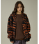 【PENNEYS/ぺニーズ】TIGER PATTERN SHAGGY CARDI