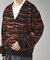 【PENNEYS/ぺニーズ】TIGER PATTERN SHAGGY CARDI