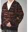 【PENNEYS/ぺニーズ】TIGER PATTERN SHAGGY CARDI