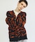 【PENNEYS/ぺニーズ】TIGER PATTERN SHAGGY CARDI
