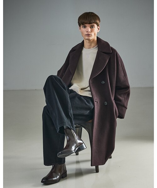 TICCA/ティッカ】別注 ウール テントコート / チェスターコート