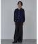 【AH ABAHOUSE】カシミヤタッチ ニットシャツカーディガン