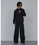 【AH ABAHOUSE】2タック ワイドストレートスラックス / セットアップ