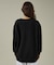 【SEABEES / シービス】KNIT & SEWN CREW NECK L/