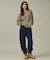 【SEABEES / シービス】KNIT & SEWN CREW NECK L/