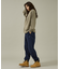 【SEABEES / シービス】KNIT & SEWN CREW NECK L/
