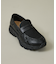 BLACK LOAFER SNEAKERS / ブラック ローファースニーカー/
