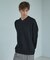 WOOL MIX ブークレーＶネックニット