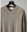 WOOL MIX ブークレーＶネックニット