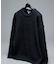 WOOL MIX メランジシャギー アランニット