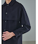 【セットアップ対応】ウールミルド CPOシャツブルゾン/ ボックスシルエット